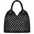Stylish Handmade Macrame Sling Bags For Women’s macrame hand bag full size Beige